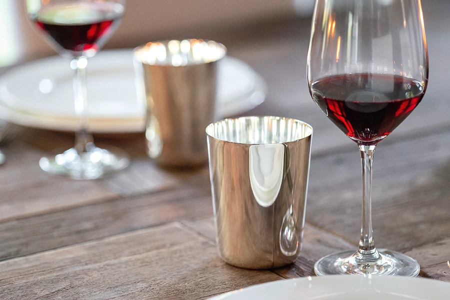 Wohnwelten Silberner Becher Marc Anthony